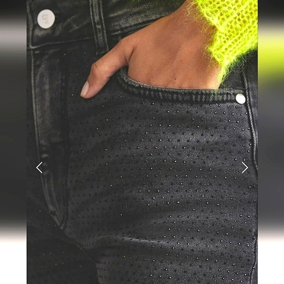 NWT Anthropologie Pilcro Gem High rise straight jeans size 24 tall! - Picture 2 of 10